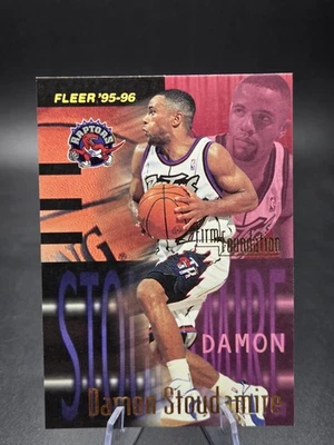 Fleer Damon Stoudamire 1995 #345 Toronto Raptors envío gratuito  Foto 1 de 2