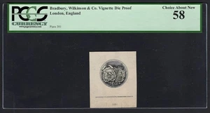 Costa Rica Coat Of Arms Vignette Die Proof   PS151-S152 /Right UK" About UNC - Picture 1 of 2