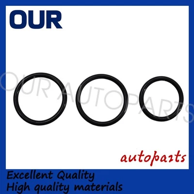 Vedações de anel-O de mangueira de refrigerante e radiador para 11-18 Ford F-150 F-250 Super Duty - Imagem 1 de 4