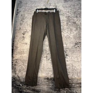 John Varvatos USA Astor Men's Brown Suit Dress Pants Tailored Fit Size 32W - Picture 1 of 8