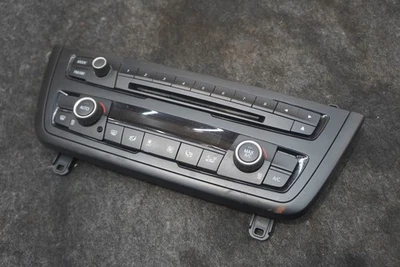 Heat AC Climate Radio Control Switch Panel 64119287336 BMW 435i 428 F32 2014-15 - Image 1 of 3