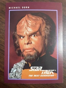 Michael Dorn  - 1991 Impel Star Trek 25th Anniversary #134 Lieutenant Worf - Picture 1 of 2