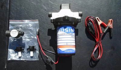 Ebusin Self Priming 12V Diaphragm Water Pump 5.5GPM 60Psi 1/2MNPT - Image 1 of 4