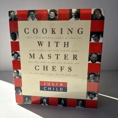 Cooking with Master Chefs Julia Child 1st Edition 1993 Hardcover Cookbook Book Foto 1 de 4