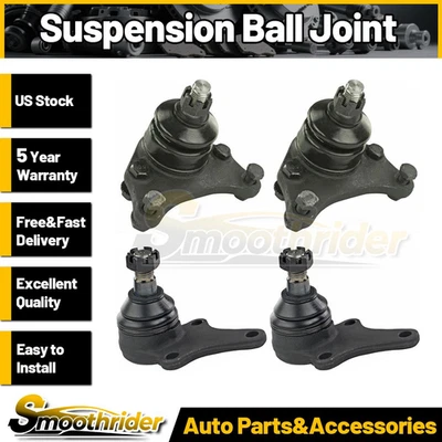 Mevotech 4x Suspensión inferior delantera superior delantera delantera delantera Rótula para camioneta Toyota 1984-1988 Foto 1 de 4