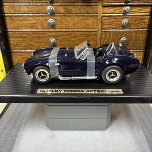Road Tough 1964 Ford Shelby Cobra 427 S/C Black 1:18 Scale Diecast Car - Picture 1 of 18