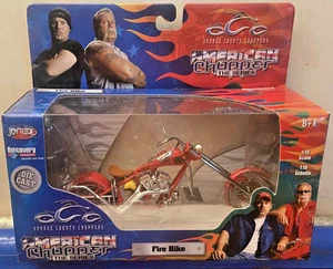 2004 ERTL Orange County Choppers Joy Ride Fire Bike 1:18 American Chopper - Picture 1 of 3