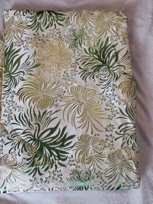 Luxury Floral Brocade Material.  Sold By Metre (Length 150cm Width 92cm) - Image 1 of 4