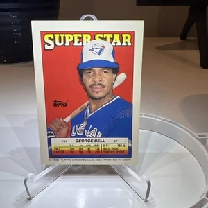 1988 Topps Super Star Mini George Bell 47 - Picture 1 of 10