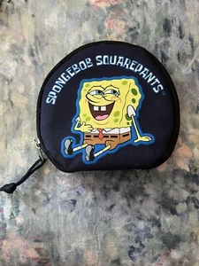 VTG SpongeBob Squarepants 12 Disc-Sleeve CD/DVD Zipper Storage Case 2002 - Picture 1 of 5