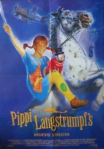 Plakat, Poster, PIPPI LANGSTRUMPF`S NEUESTE STREICHE, Lindgren-Zeichentrickfilm - Bild 1 von 1