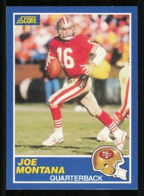 1989 Score #1 Joe Montana - Image 1 of 2