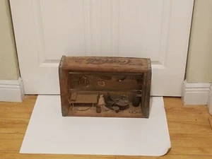 Vintage Artist Made Room Scene In Coca Cola Wooden Crate 1969 Los Angeles Rare! - Picture 1 of 12