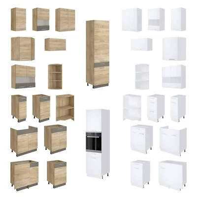 Küchenschrank Hängeschrank Unterschrank Küche Küchenzeile Einbauküche ALINA - Bild 1 von 4