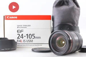 【 NEAR MINT+ / in BOX 】 Canon EF 24-105mm f/4 L IS USM Zoom Lens from JAPAN #592 - Picture 1 of 9