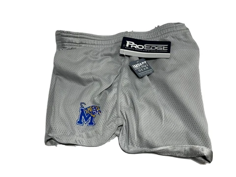 NWT University of Memphis Tigers Gray Athletic Shorts Large 11/13 Cover