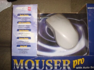 VINTAGE  COMP USA MOUSER PRO WITH AUTO SCROLL - Image 1 of 4