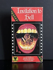 Invitation To Hell VHS RARE Horror VHS Videoline Vintage Horror HTF OOP - Picture 1 of 5