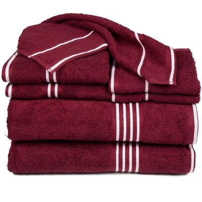 8-Piece Towel Set - Cotton Bathroom Accessories with 2 Bath Towels 2 Hand Clo... - Image 1 of 4