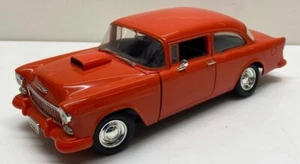 Coche modelo Chevrolet 1955 rojo 1/18 (IDCASE 35), sin caja - Imagen 1 de 5