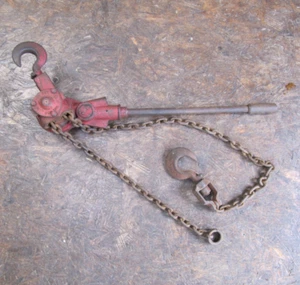 Vintage 15CWT 750 kg Manual Ratchet Chain Hoist - For Repair - Picture 1 of 13
