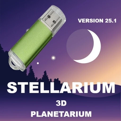 Stellarium Real Time 3D Planetarium Astronomy Astronomers Telescope Software - Image 1 of 4
