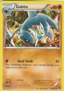 Gabite 69/122 X&Y Breakpoint Pokemon TCG Card Holo - Picture 1 of 2
