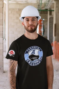 CFL 1994 Alternate Toronto Argonauts Printed T Shirt sz S - 3XL New NWOT - Picture 1 of 6