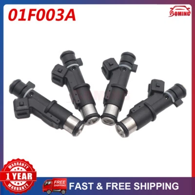 4件装全新01F003A燃油喷射器适用于标致206 307 406 407 607 Expert Citroen C5 — 第 1/4 张图片