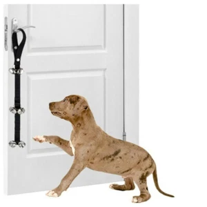 Hot Pet Dog Potty Training Door Bells Nylon Housetraining Housebreaking Puppy - Picture 1 of 8