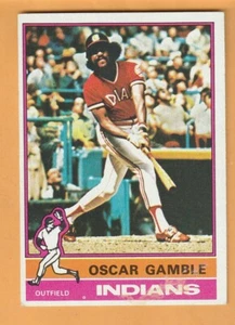 Oscar Gamble Cleveland Indians 1976 Topps #74 Montgomery Alabama 12Y - Bild 1 von 2