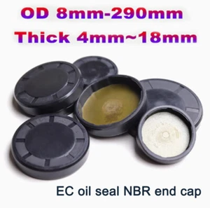 EAI VK Oil Seal End Cap NBR Rubber EC Caps Cover OD 8-290mm for Gearbox / Motor - Picture 1 of 10