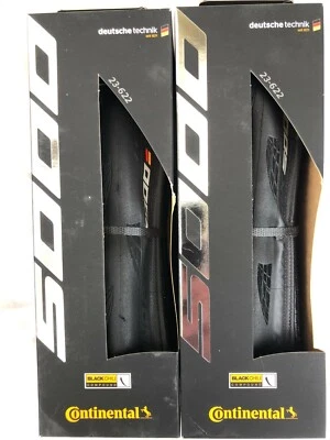 Continental Grand Prix 5000 Clincher 700C 23mm Folding Road Bike Tyre GP5000 x 2 - image 1 of 3