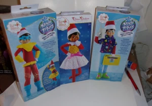 Elfe im Regal Weihnachten Magi Freez Claus Couture Kleidung Paket Set Neu im Karton Santa - Bild 1 von 6
