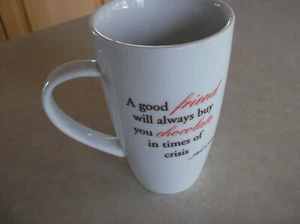 Jessica Walker FRIENDS CHOCOLADE .. TEA MUG 13cm - Bild 1 von 6