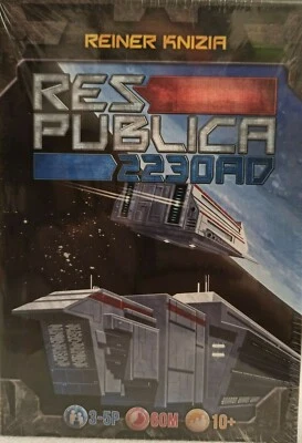 Res Publica 2230AD (2015) STRATEGY board game Reiner Knizia BRAND NEW SEALED - Image 1 of 3