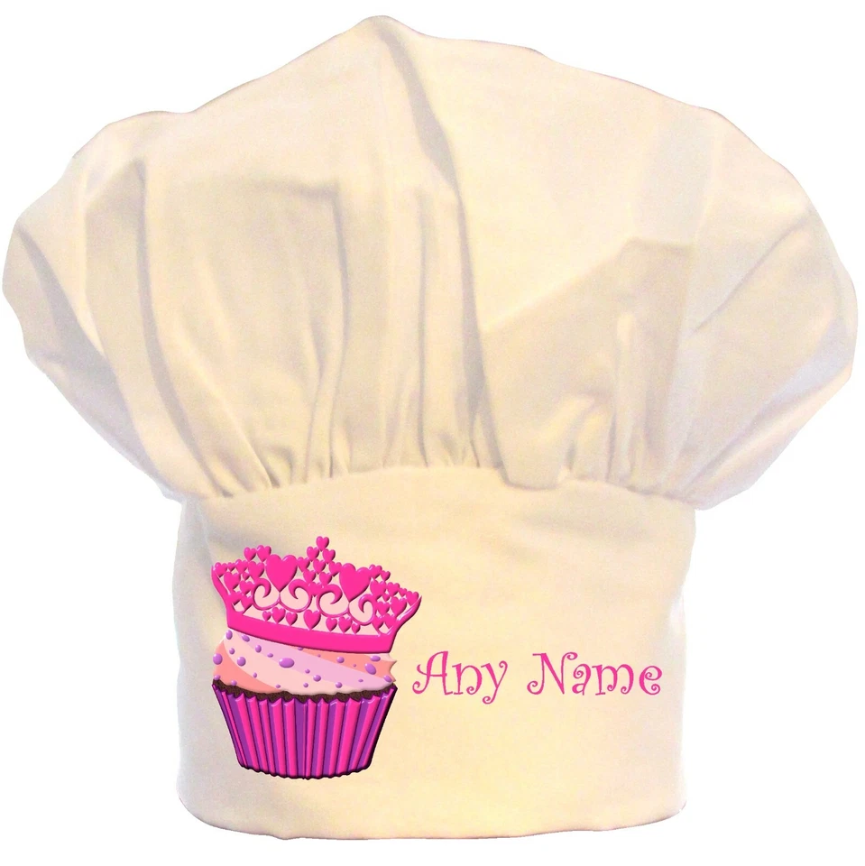 PRESENT2FUTURE PERSONALISIERTE CUPCAKE KÖNIGIN KOCH MÜTZE BACKEN POLYESTER WEIHNACHTEN GEBURTSTAGSGESCHENK