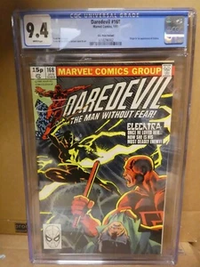 Marvel Comics CGC 9.4 Daredevil 168 1st Appearance origin Elektra defenders - Picture 1 of 3