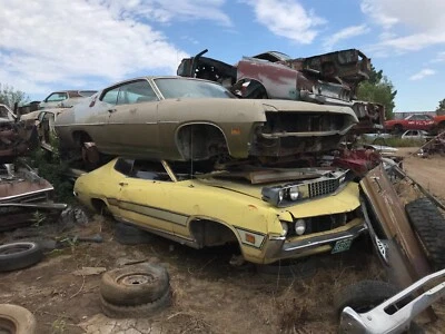 Ford Torino Fastback 1970 1971 cubierta placas tapa maletero rellenos piezas coche 70 71 Foto 1 de 4