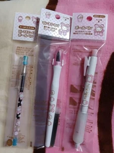 Sanrio Hello Kitty Ballpoint Pen Set Angel Kitty Bear Kitty Unused Very Cute ! - Picture 1 of 12