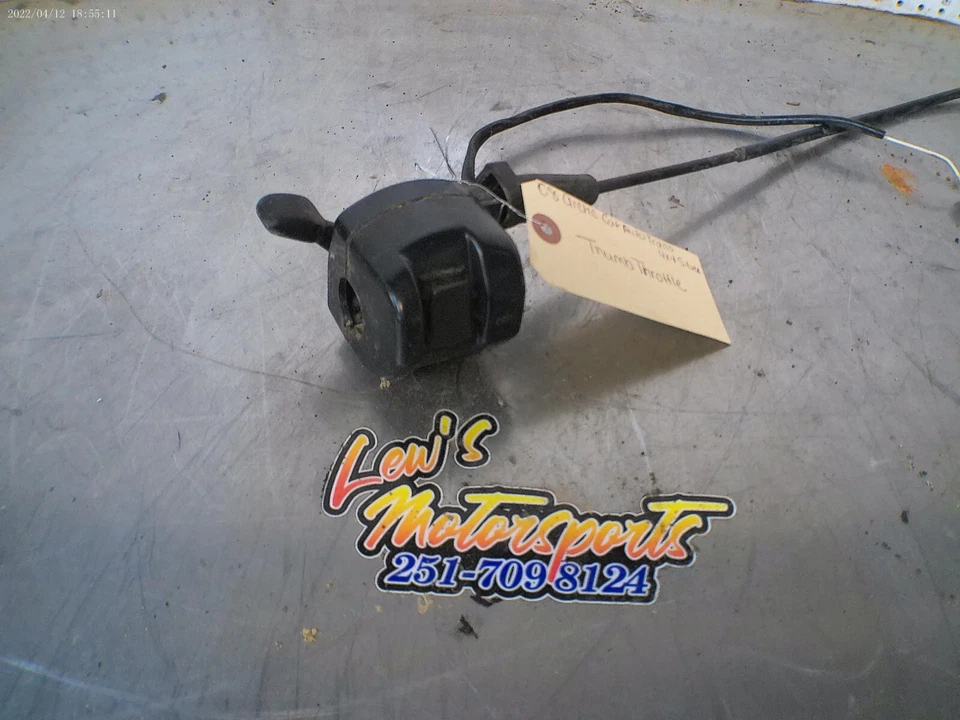 08 ACELERADOR DE PULGAR ARCTIC CAT THUNDERCAT TRANSMISIÓN AUTOMÁTICA 4X4 PLATEADO Foto 1 de 1