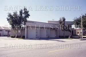 Feuerwehrapparat Dia 1995 Monterey Park City Fire Dept Station 1 Gebäude #10613 - Bild 1 von 1