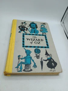 Vintage 1944 The Wizard Of OZ by L. Frank Baum, Junior JR. Deluxe Editions HC - Foto 1 di 12