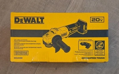DEWALT DCG408B 4 1/2”-5” Interruptor de paleta Amoladora angular - ¡¡¡NUEVA!!!  ¡¡ENVÍO GRATUITO!!! Foto 1 de 3
