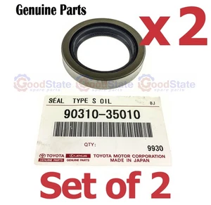 Genuine LandCruiser RJ77 RJ73 RJ70 Front Inner Axle Drive Shaft Oil Seal x2 - Picture 1 of 4