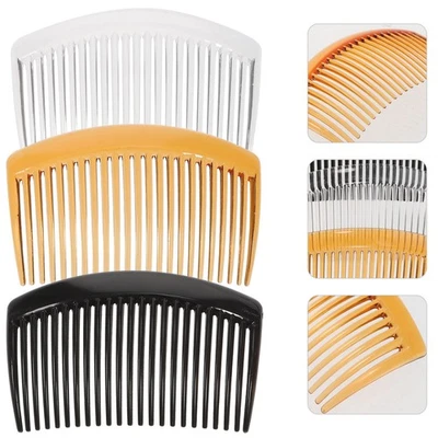  10pcs Plastica Capelli pettini 23 denti Hairdressing Capelli pettini per salone - Image 1 of 4