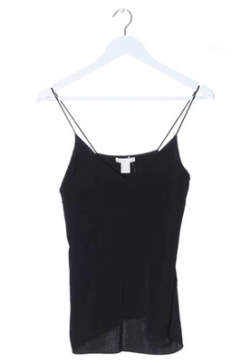 H&M Haut à fines bretelles Dames Top T EU 32 noir style décontracté - Photo 1/4