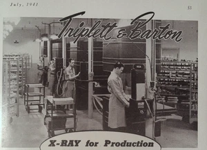 Triplett And Barton Inc, Wichita, KS, Western Flying July 1941 Print ad WW2 - Bild 1 von 2
