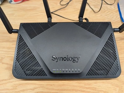 Synology RT2600AC Router 4x4 Dual-Band Gigabit Advanced Parental Controls - Image 1 of 3