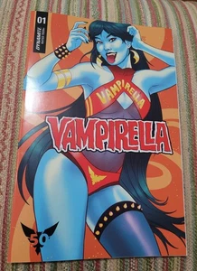 2019 Dynamite Comics Vampirella 1 Paulina Ganucheau Fried Pie Cover Variant - Picture 1 of 5